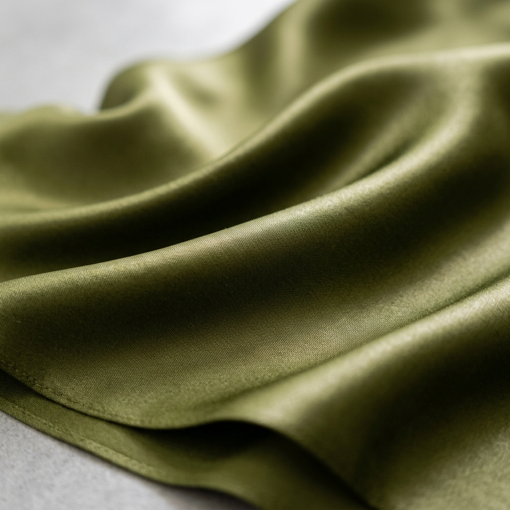 Olive Silk Swatch
